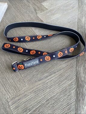 FuzzYard Dog Leash Halloween Pumpkin 51"